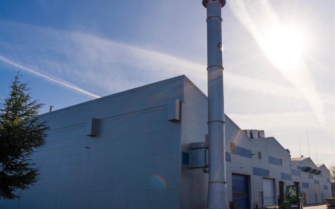 Poslovna hala tvrtke HF Belišće u Belišću