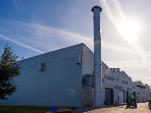 Poslovna hala tvrtke HF Belišće u Belišću