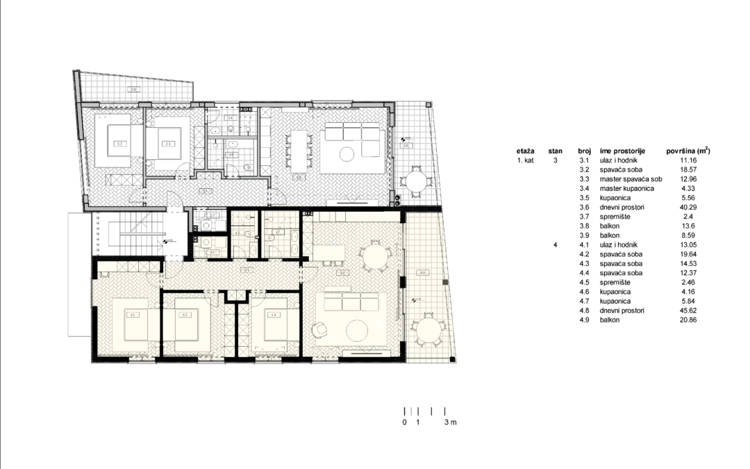 S4 – Istra, Umag, okolica – moderan trosoban stan u novogradnji, 150 m od mora